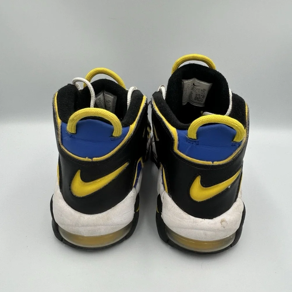 Nike AIR More Uptempo Peace, Love, Basketball‎ Shoes Sneakers Vintage 5Y
